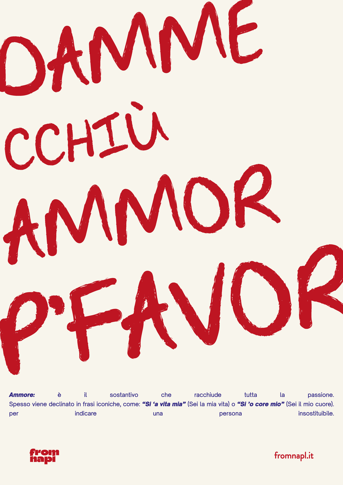 STAMPA "CHIU AMMOR"