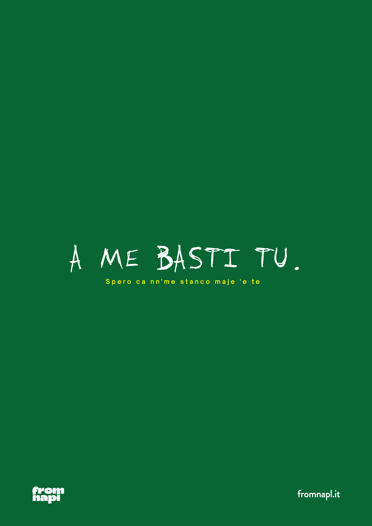 STAMPA "BASTI TU"