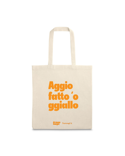 TOTE BAG "O' GIALLO"